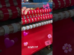 Fabrication en usine Tissu d'emballage Bopp coloré Service personnalisé