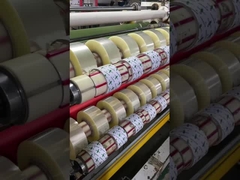 Ruban adhésif transparent jaune pour boîtes de carton