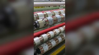 Adhésif fort de film stratifié à froid mat