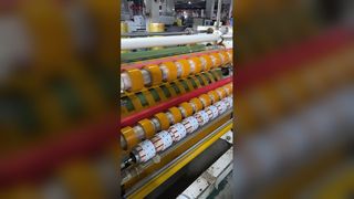 Ruban adhésif vert BOPP pour colis, expédition sécurisée