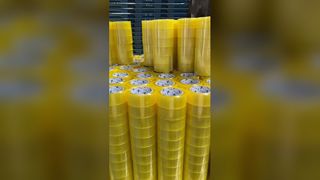 Ruban d'emballage jaune Boîtes sécurisées à joint fort