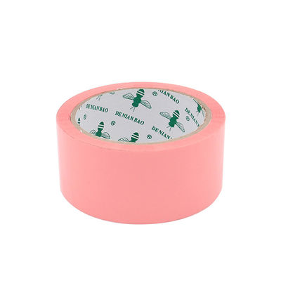 Un bon prix. Ruban adhésif d'emballage rose clair Ruban adhésif de couleur pour l'étanchéité et le masquage du carton en ligne
