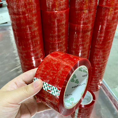Un bon prix. BOPP Sticky Roll Shipping Tape With Logo Carton Box Sealing Tape en ligne