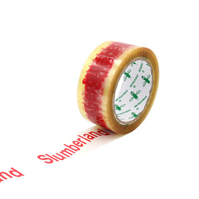 Avec logo BOPP bande imprimée haute adhérence pour l'étanchéité et le masquage du carton