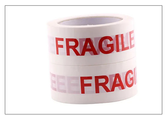 Tape fragile professionnelle résistante aux UV 2,2 Mil Matériau en polypropylène