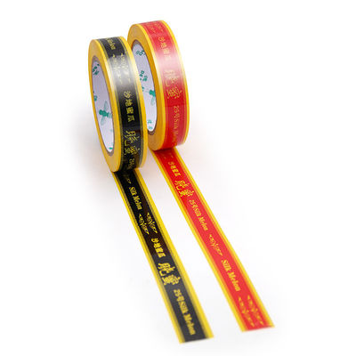 Un bon prix. La bande imprimée personnalisée Super Clear Tape Easy Tear Easy Cut pour une application précise En ligne