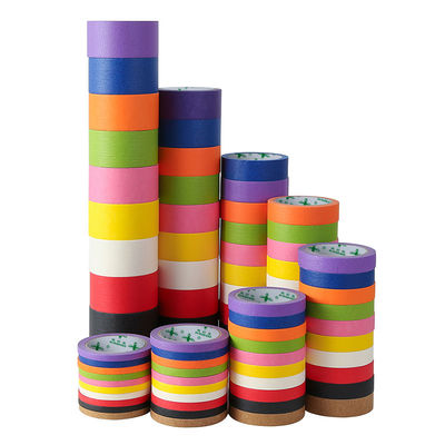 Un bon prix. Tape de masquage en papier en relief de couleur artistique d'épaisseur de 140 microns en ligne