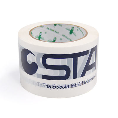 Un bon prix. Tape d'emballage imprimée à adhérence transparente Film BOPP en ligne