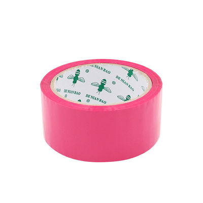 Ruban adhésif personnalisé de couleur rose foncé