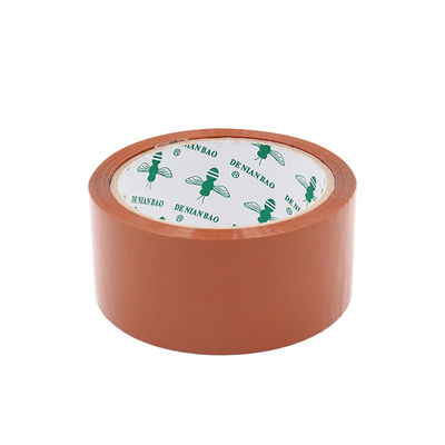 Tape d'emballage colorée rouge beige Emballage personnalisé Emballage OPP