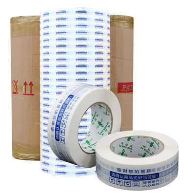 Conception personnalisée du ruban imprimé Jumbo Roll Coupe et traitement pratiques