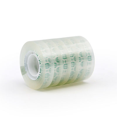 Un bon prix. Ruban adhésif transparent d'emballage Bopp pour papeterie, spécifications multiples, personnalisation en ligne