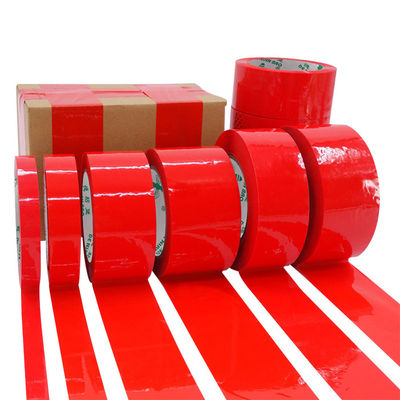 Un bon prix. 50μ épaisseur ruban d'emballage rouge vif pour l'étanchéité 22 ans usine en ligne