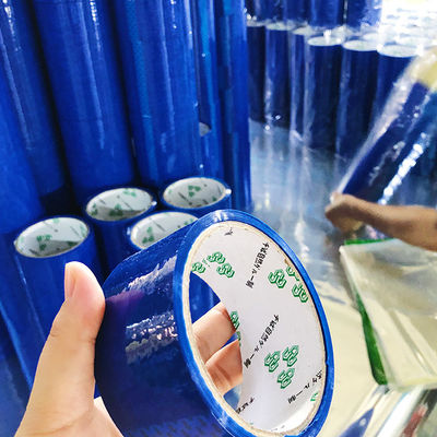 Un bon prix. Ruban adhésif personnalisé bleu foncé avec logo en ligne