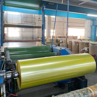 Tape Bopp jaune transparente Jumbo Roll adhésif acrylique à face unique