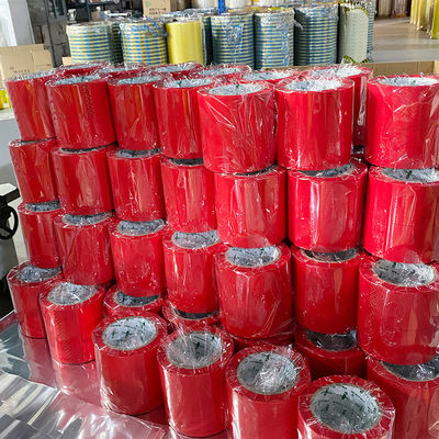 Tape d'emballage BOPP imprimée sur mesure Tape d'emballage BOPP rouge