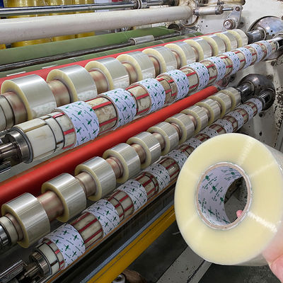 Un bon prix. Tape jaune claire pour le scellage de la boîte de carton d'emballage en ligne