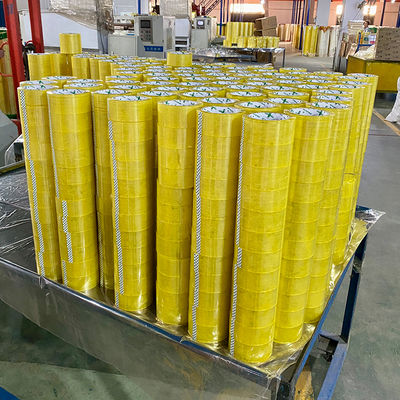 Un bon prix. 100y/200y/1000y BOPP Bandes d'emballage d'expédition Prix d'usine Vente à chaud en ligne