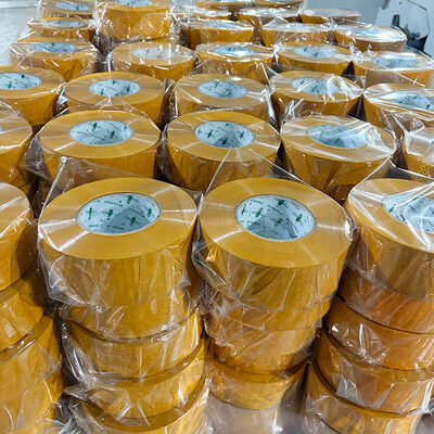 Un bon prix. Ruban d'emballage renforcé robuste jaune vif, 22 ans d'usine en ligne